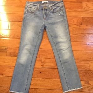 Ann Taylor Loft Modern Skinny Cropped Jeans sz 24P